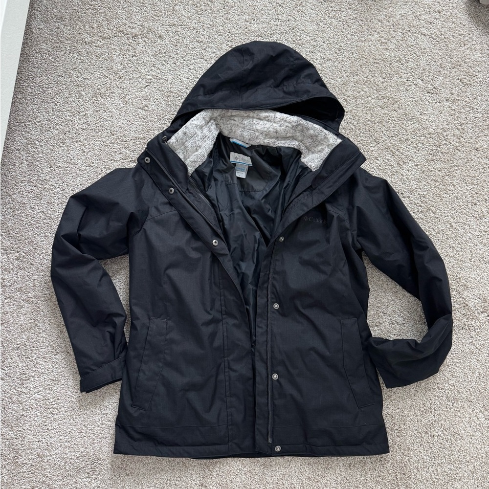 Columbia Black Interchange Jacket